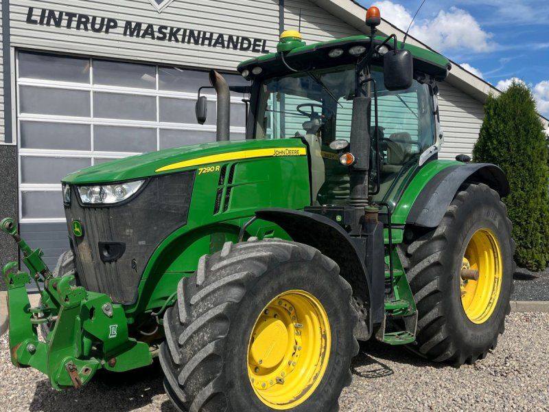 John Deere 7290R Gods med frontlift
