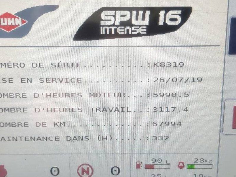 Kuhn SPW INTENSE 16.2 CS