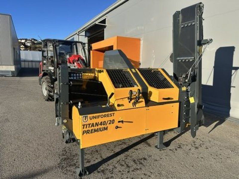 Uniforest spaltautomat Titan 40/20 CD Zapfwelle 20to