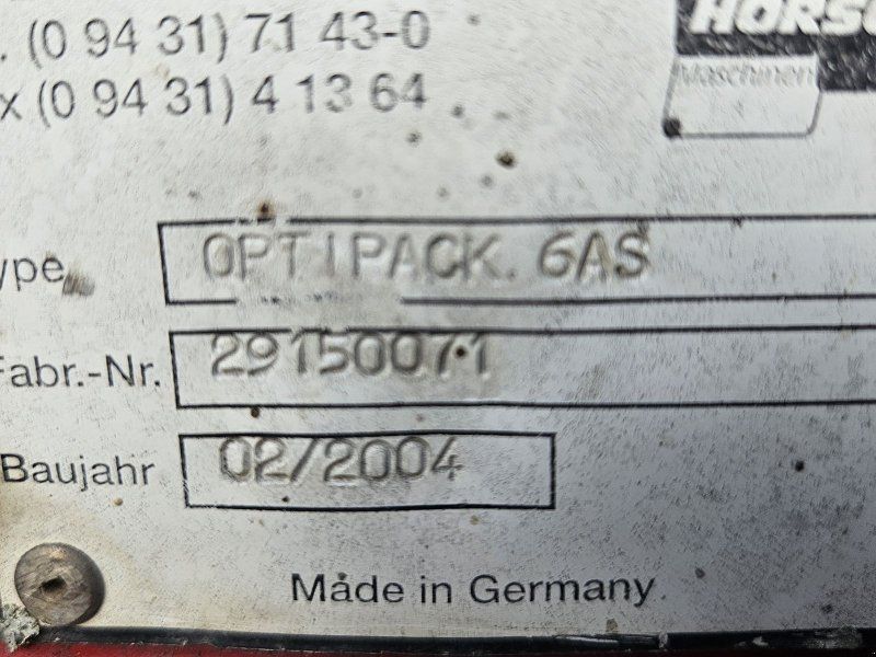Horsch Optipack 6 AS