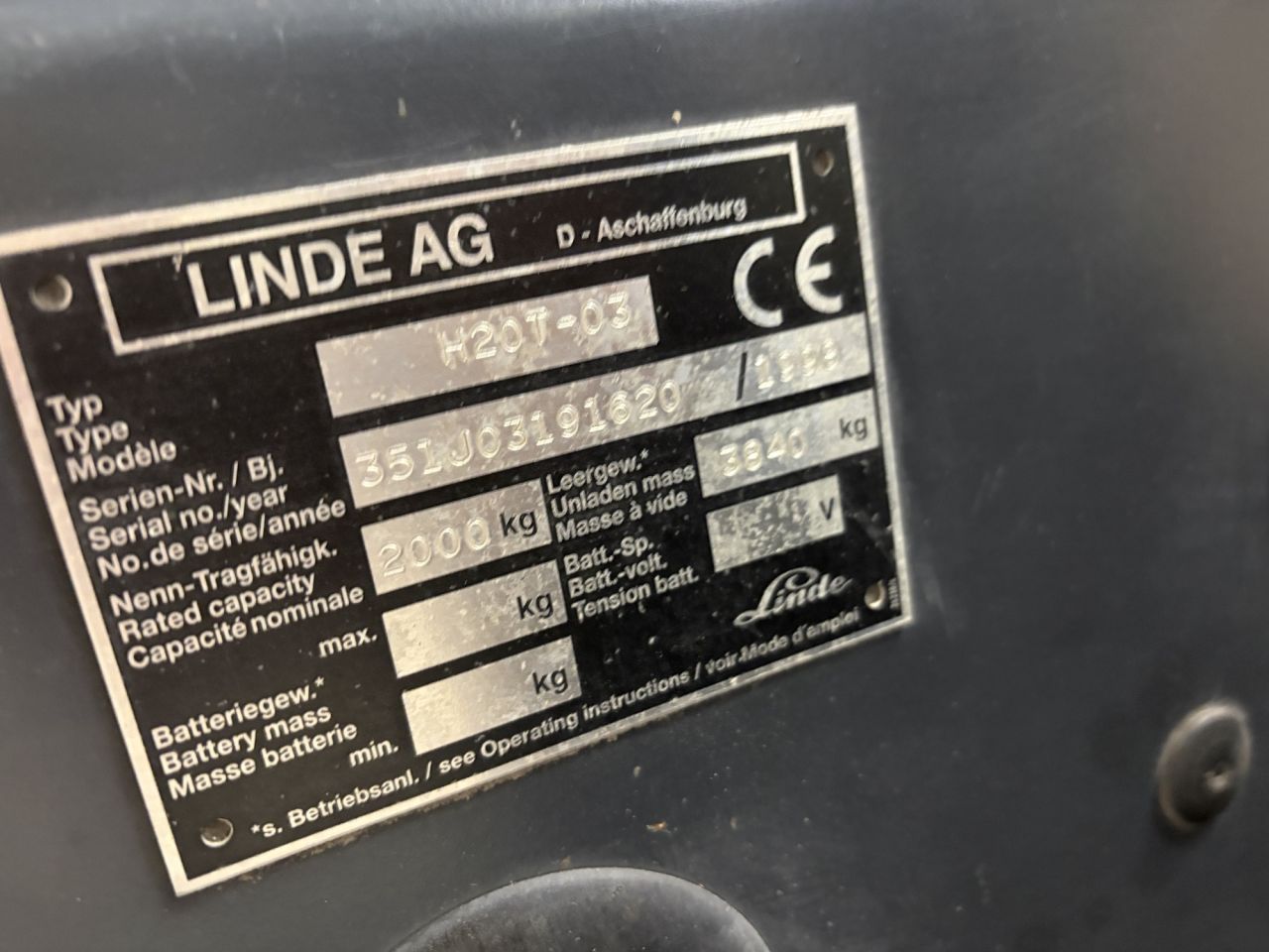 Linde H20T-03