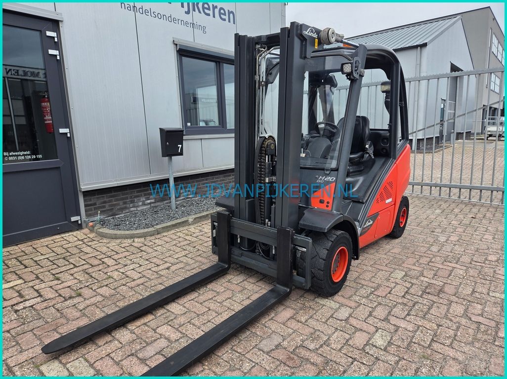 Linde H20D-02/600 2500kg 2019 triplex4.7+shift+4xhydraulic