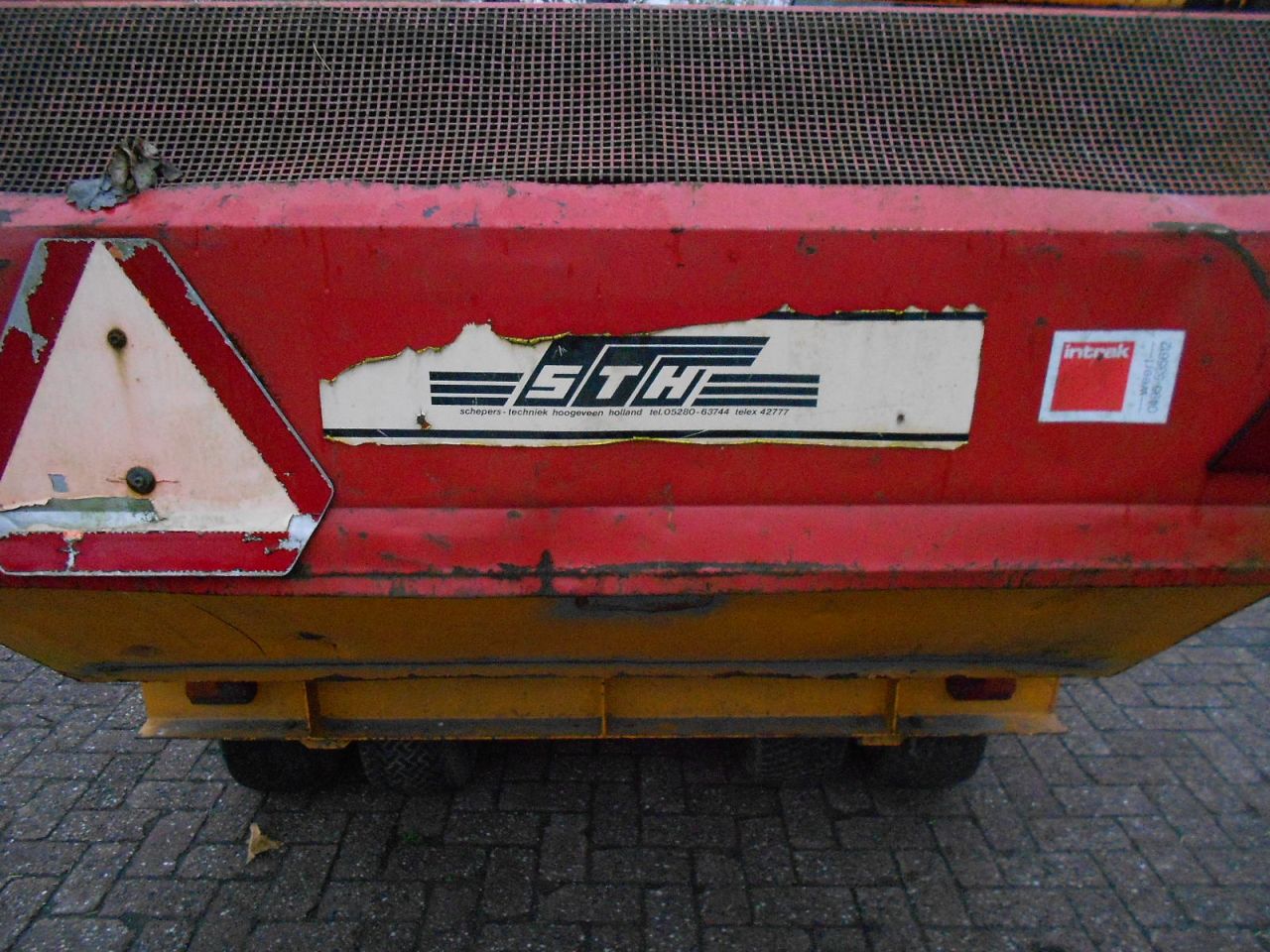Sth 1800 hk bladveegmachine