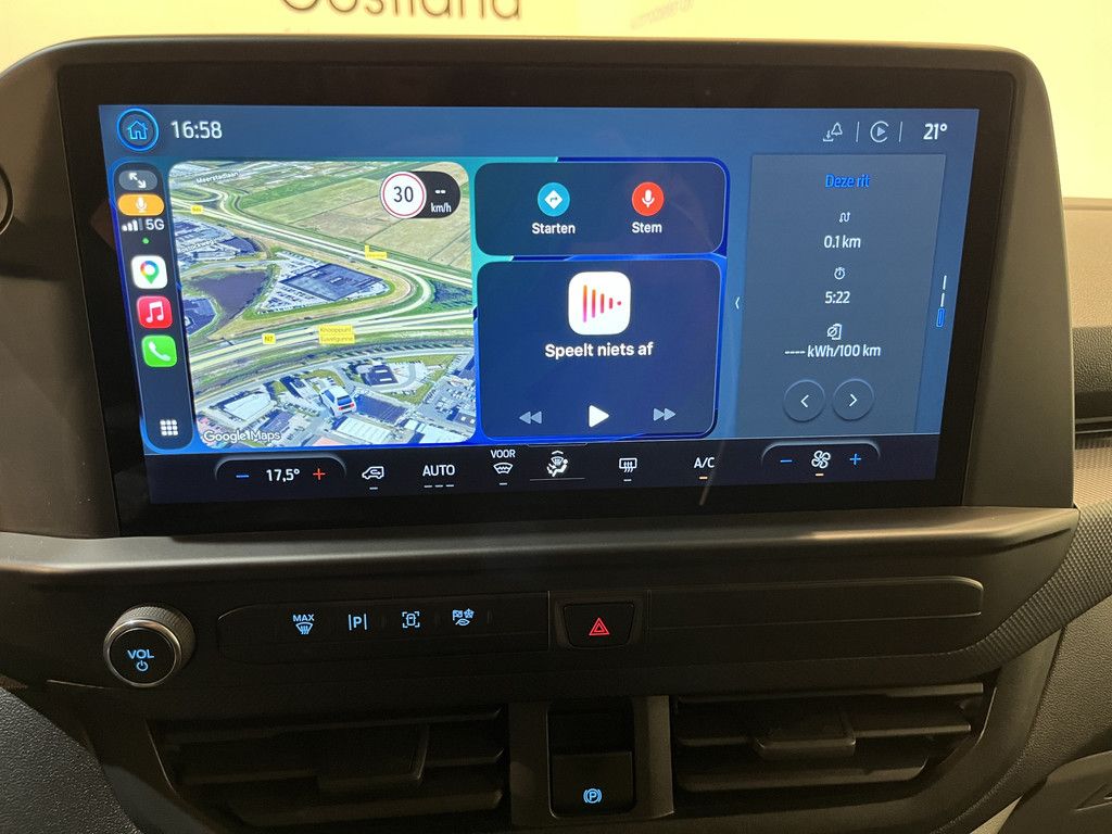 Ford E-Transit Cust. 320 L1H1 Trend 65 kWh / 100% Elektrisch !! / Airco / Cruise Control / CarPlay / Camera / LED / 9.650 KM !!