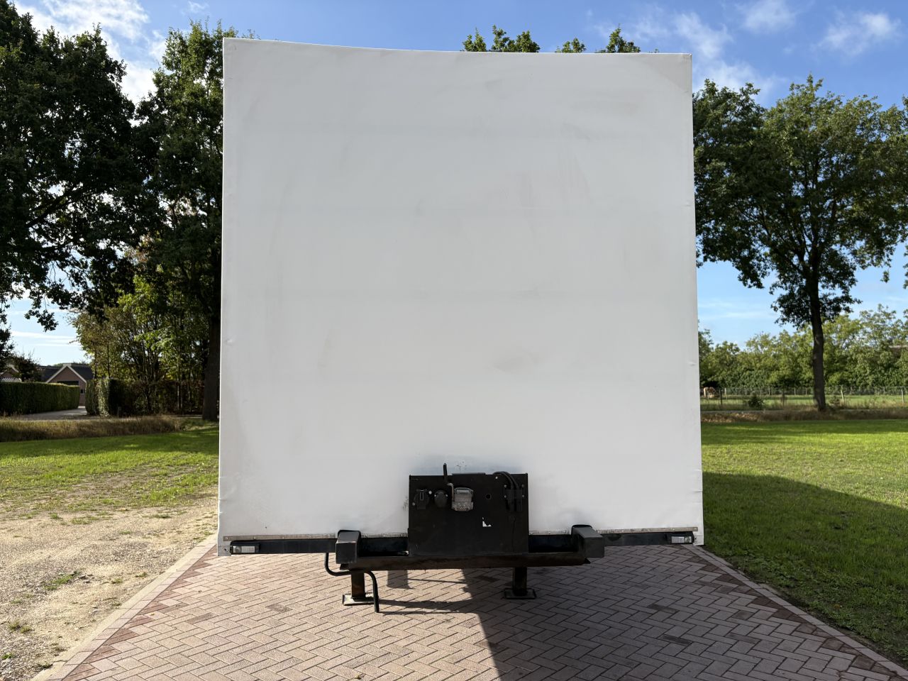 Be oplegger 7 TON DRAF huifzeilen met laadklep