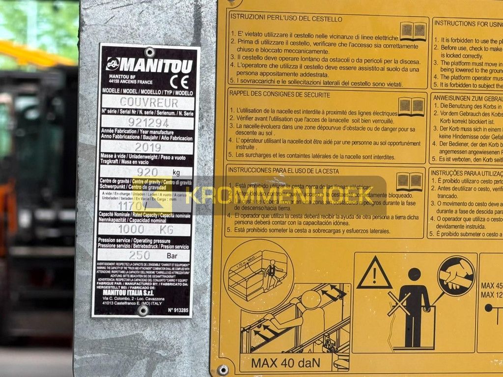 Manitou PSR 2400 / 1000 3P KH10329