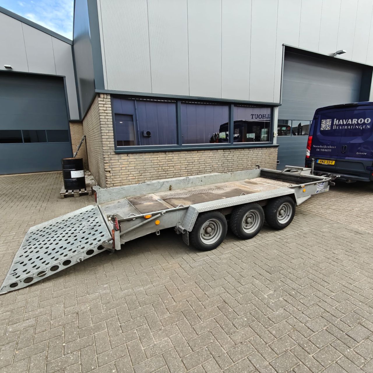 Ifor williams machinetransporter