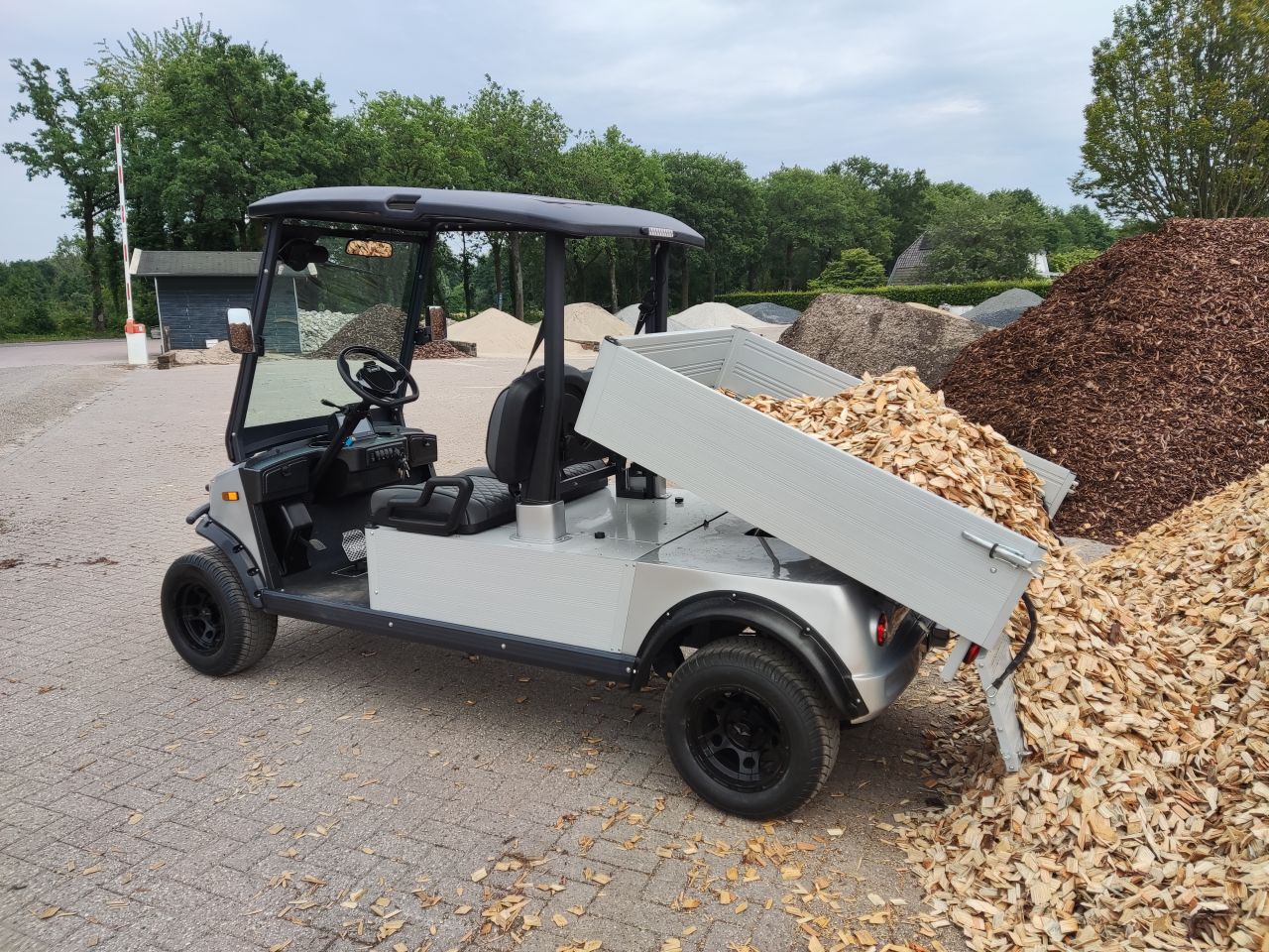 ICOCAR golfcar (type Carrier 3.0, Lithium accu, 500 kg.)