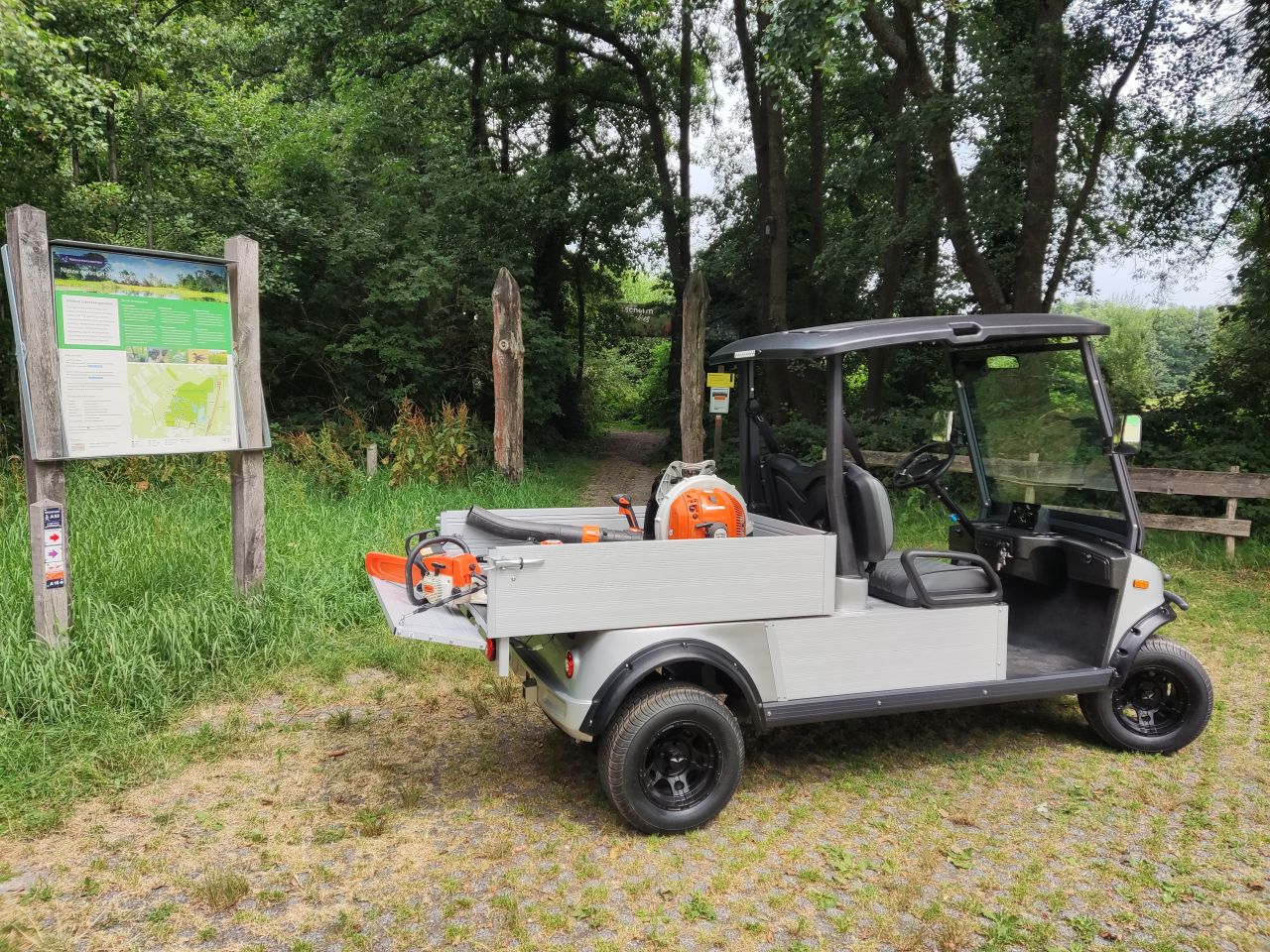 ICOCAR golfcar (type Carrier 3.0, Lithium accu, 500 kg.)