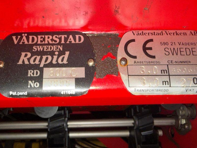 Väderstad Rapid 300C Med frø- og gødningsudstyr