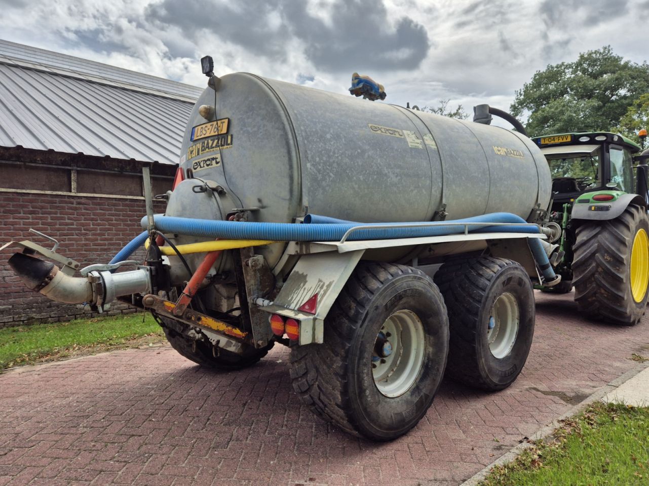 Bazzoli mesttank transporttank watertank 8500 liter 8,5 kuub