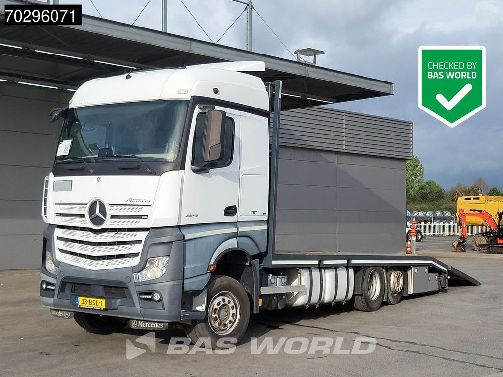 Mercedes Actros Actros 2543 6X2 NL-Truck Machine transporter oprijwagen Retarder Lift-Axle ACC Euro 6