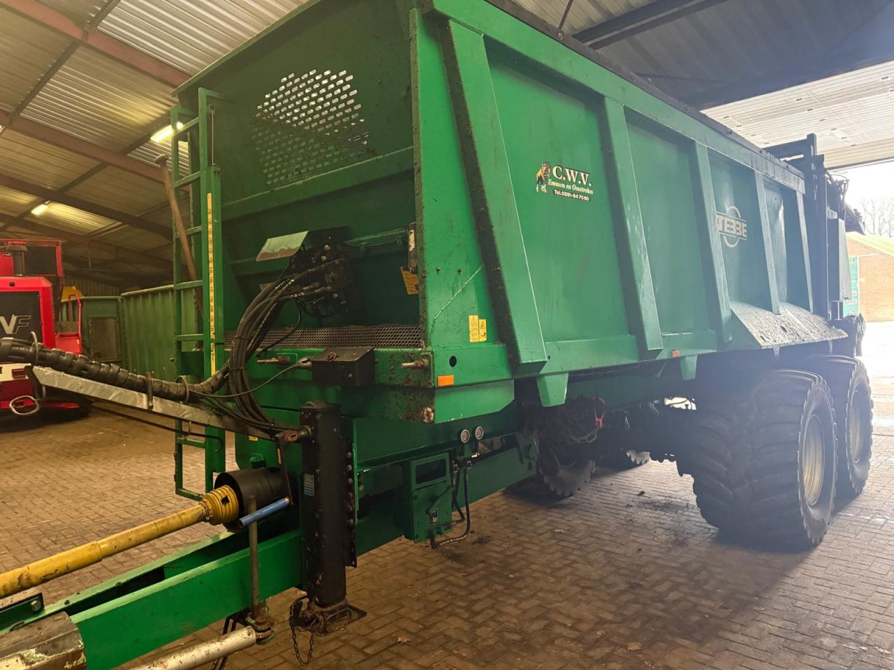 Tebbe HS 180 Tandemas Universeel Breedstrooier