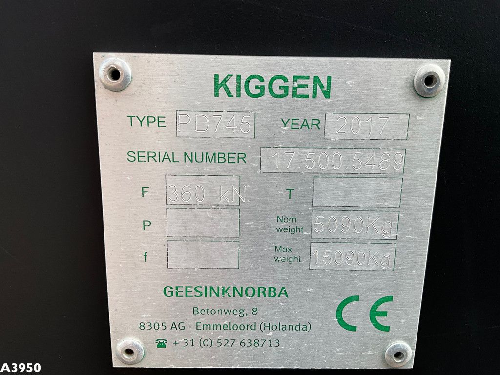 Kiggen 17,5 m³