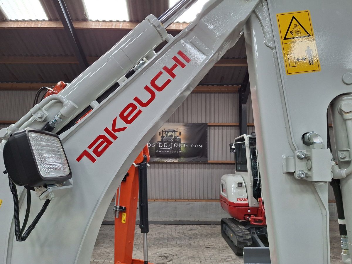 Takeuchi TB216, minigraver, minikraan, BJ2026, Nieuw!