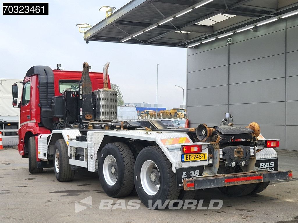 Volvo FMX 460 8X4 HIAB XR26Z56 containersystem Full Steel Big-Axle Retarder Euro 6