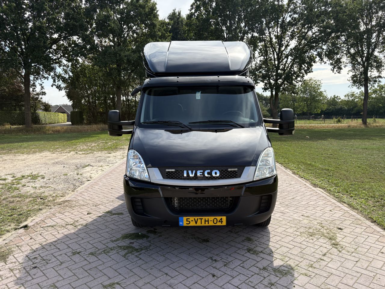 Be trekker iveco 12 TON EURO 5 -be oplegger semi dieplader