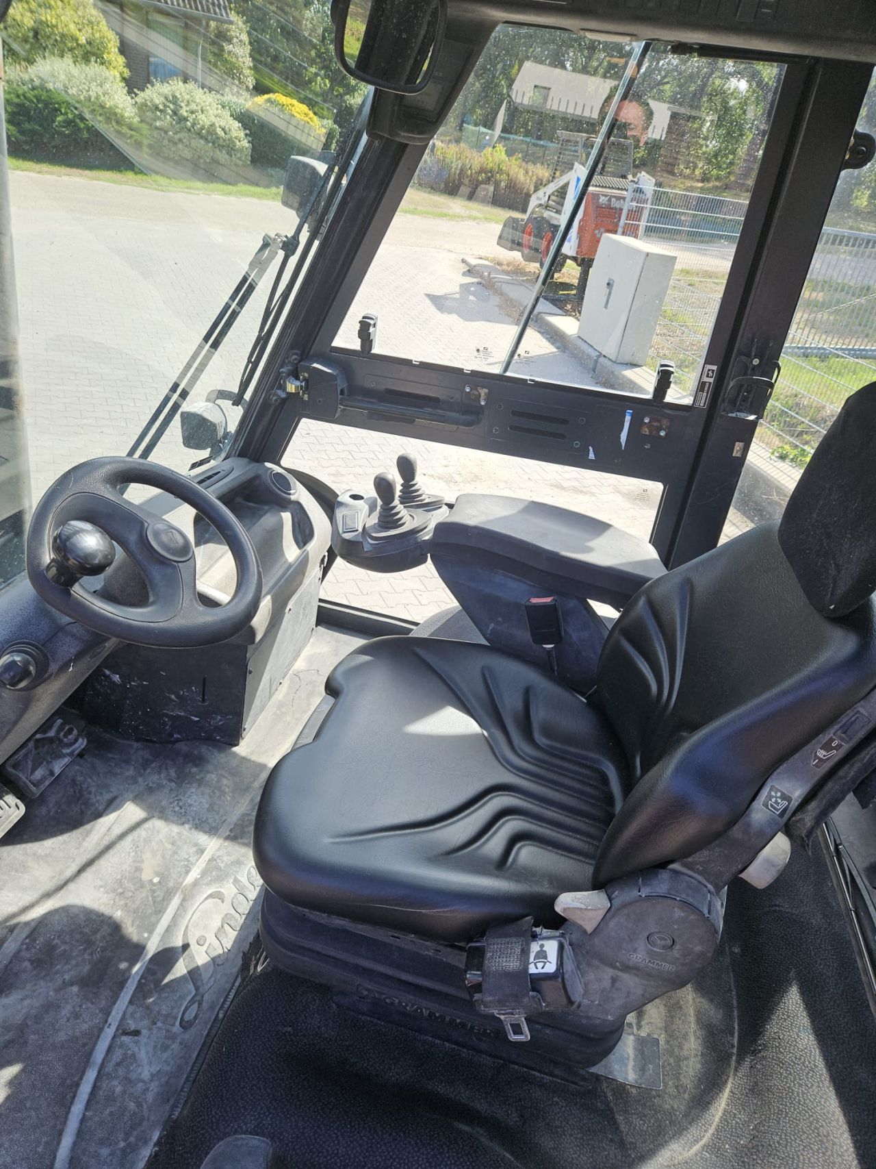 Linde H50D met vorkversteller en side shift