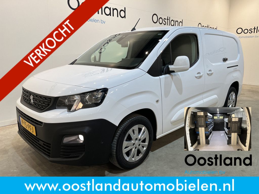 Peugeot Partner 1.5 BlueHDI 130 PK L2 Automaat Servicebus / Sortimo Inrichting / Schuifdeur L + R / Euro 6 / Airco / Camera / Cruise Control / CarPlay / 64.600 KM !!