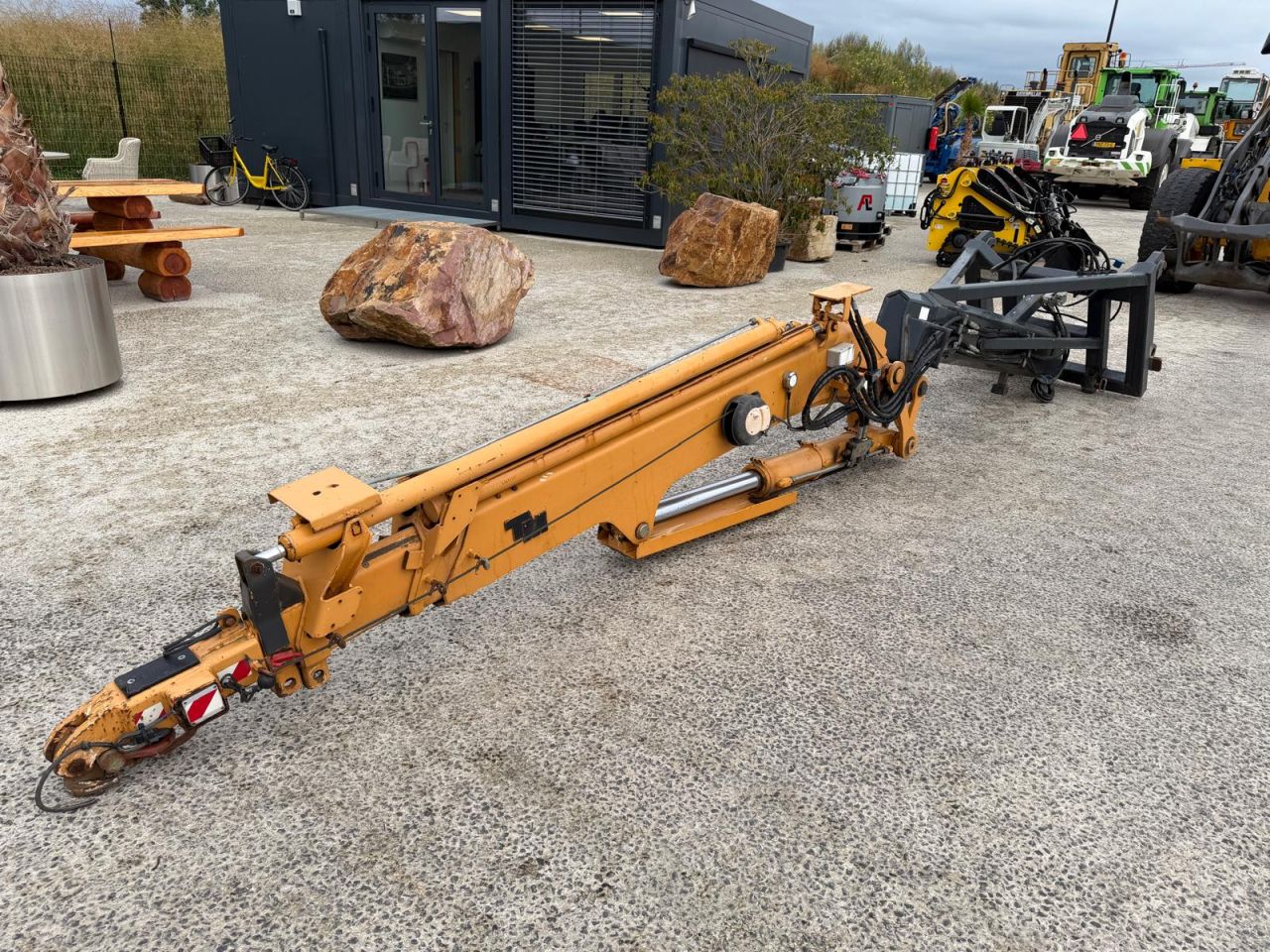Telescoopmast / jib shovel Volvo aansluiting