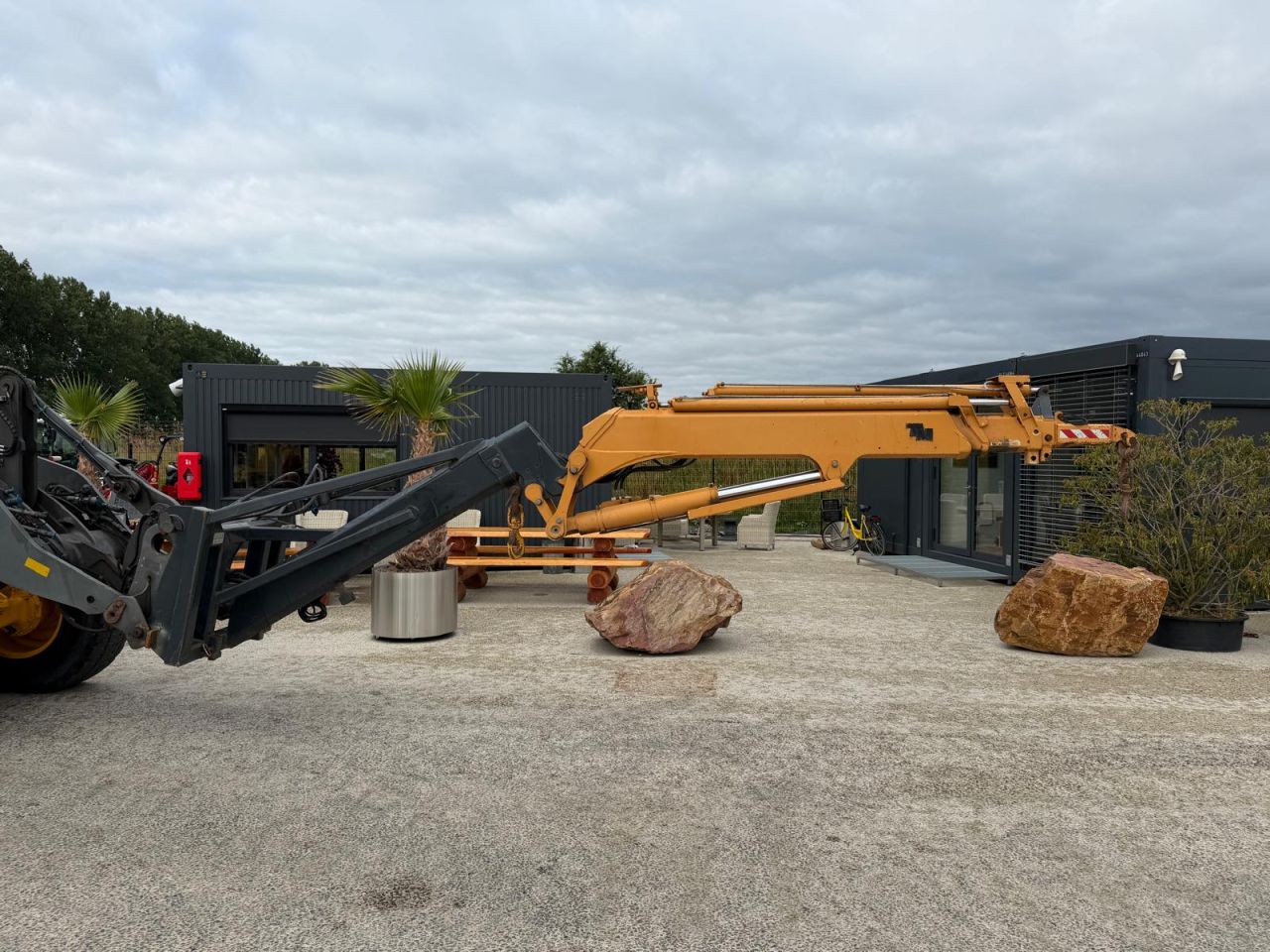 Telescoopmast / jib shovel Volvo aansluiting
