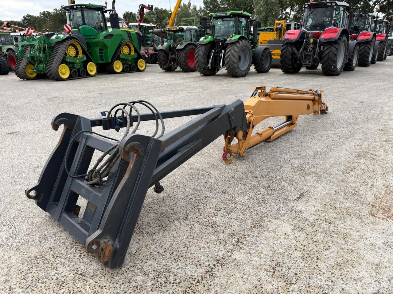 Telescoopmast / jib shovel Volvo aansluiting