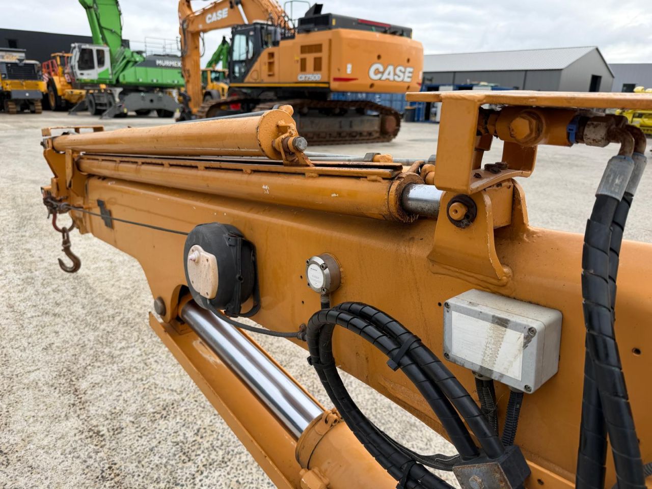 Telescoopmast / jib shovel Volvo aansluiting