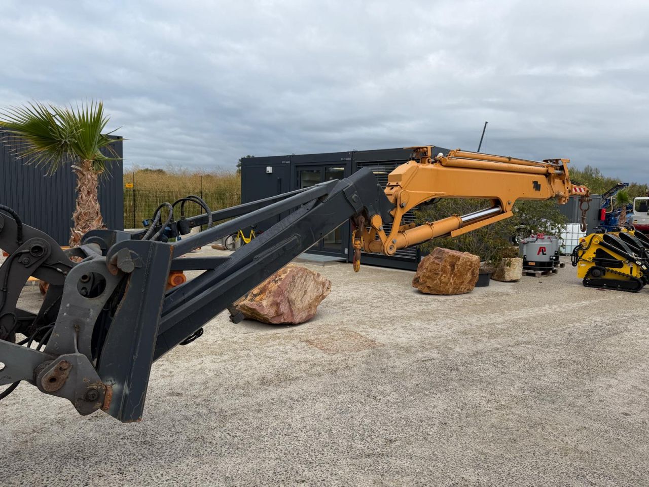 Telescoopmast / jib shovel Volvo aansluiting