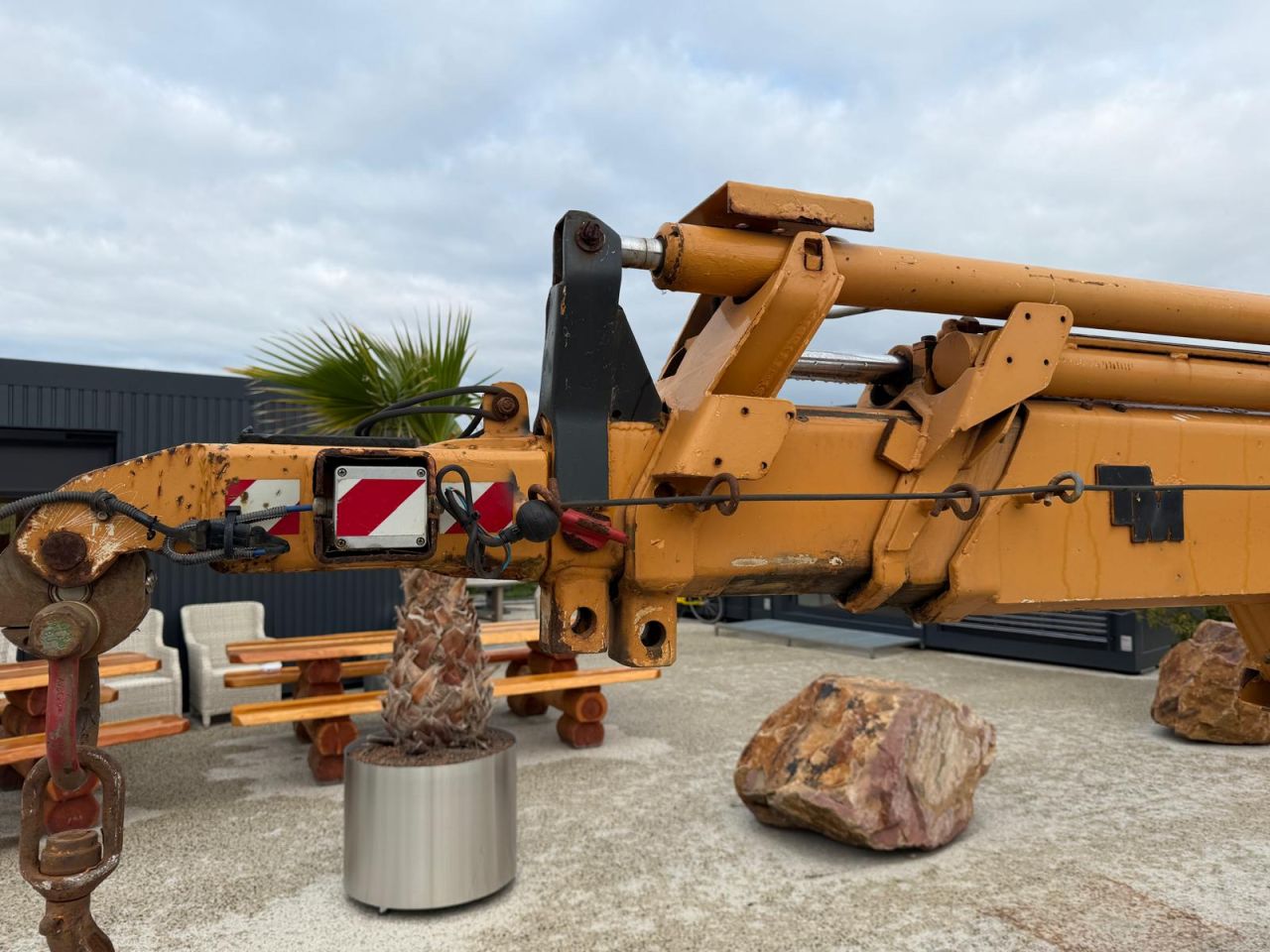 Telescoopmast / jib shovel Volvo aansluiting