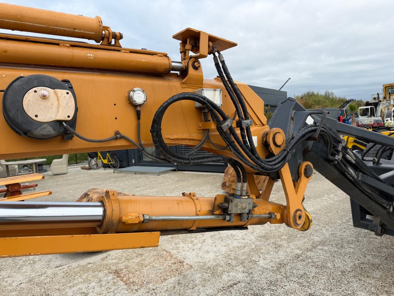 Telescoopmast / jib shovel Volvo aansluiting