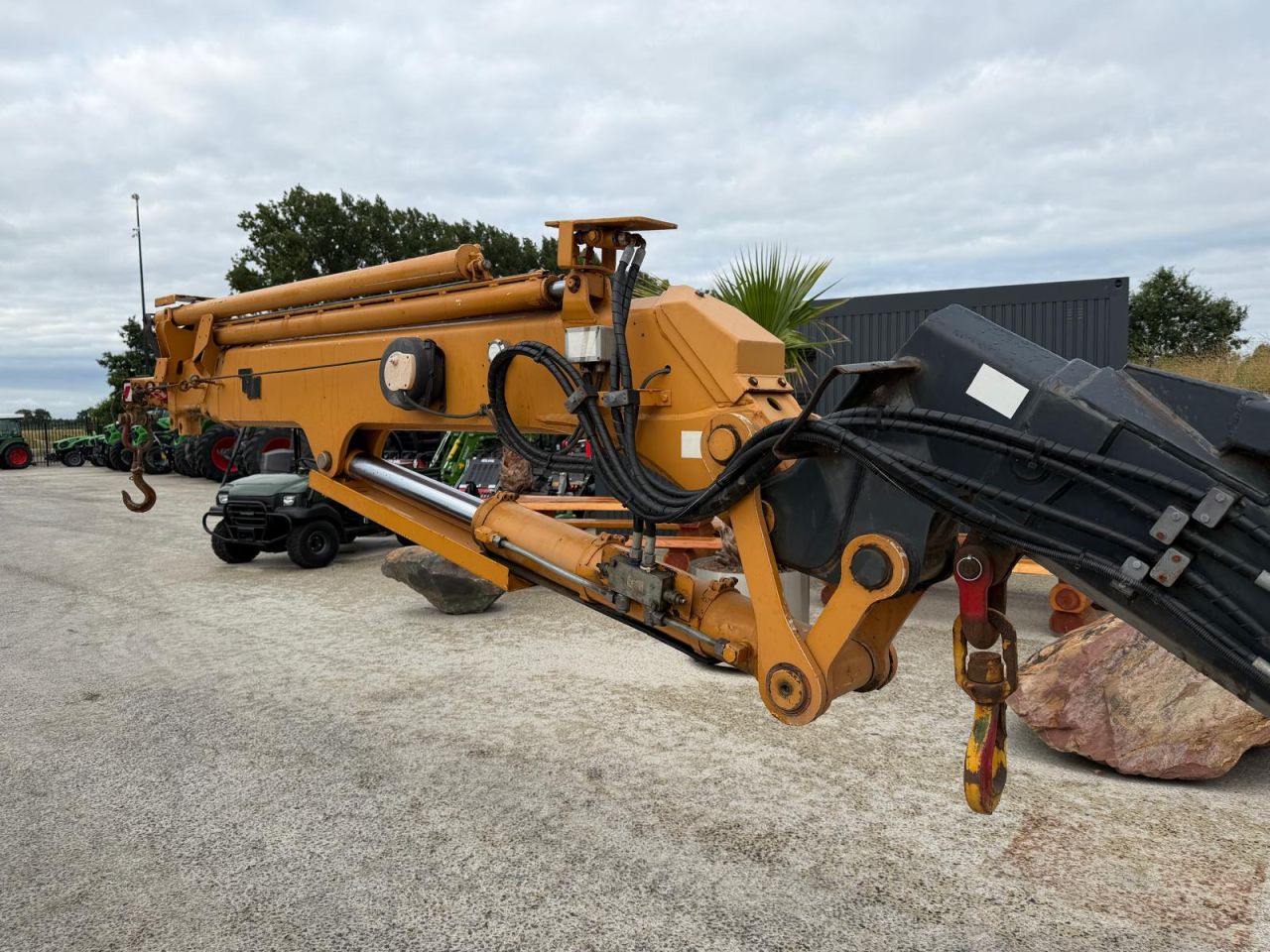 Telescoopmast / jib shovel Volvo aansluiting