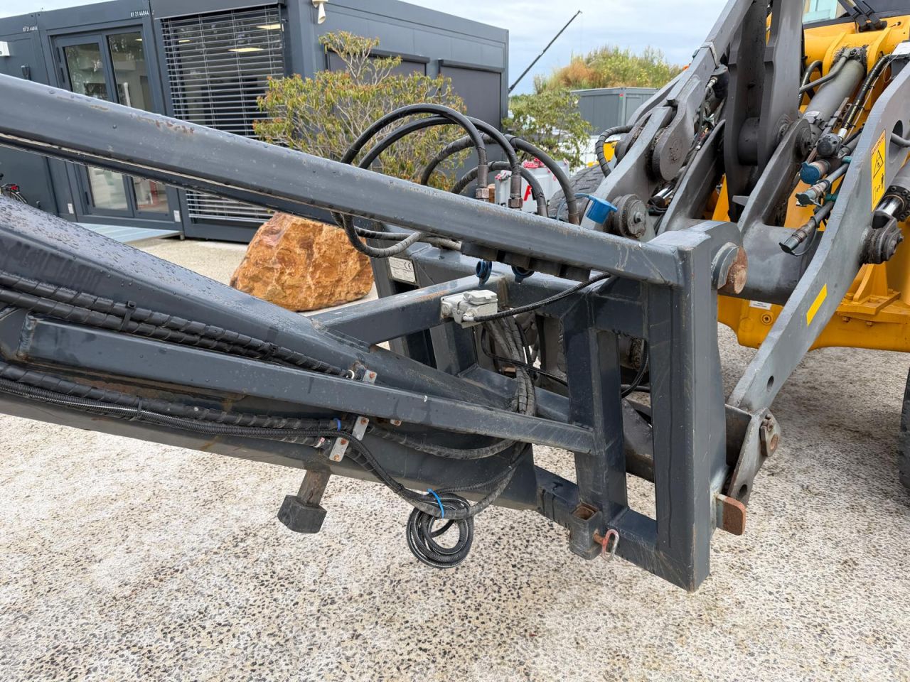 Telescoopmast / jib shovel Volvo aansluiting
