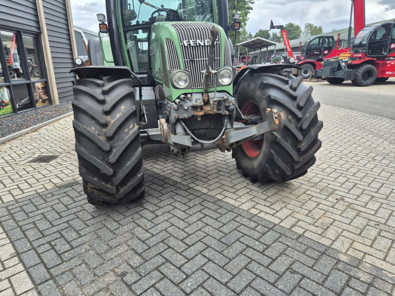 Gebruikte FENDT 409 Farmer Vario tractor met 4 cilinder en 90 pk