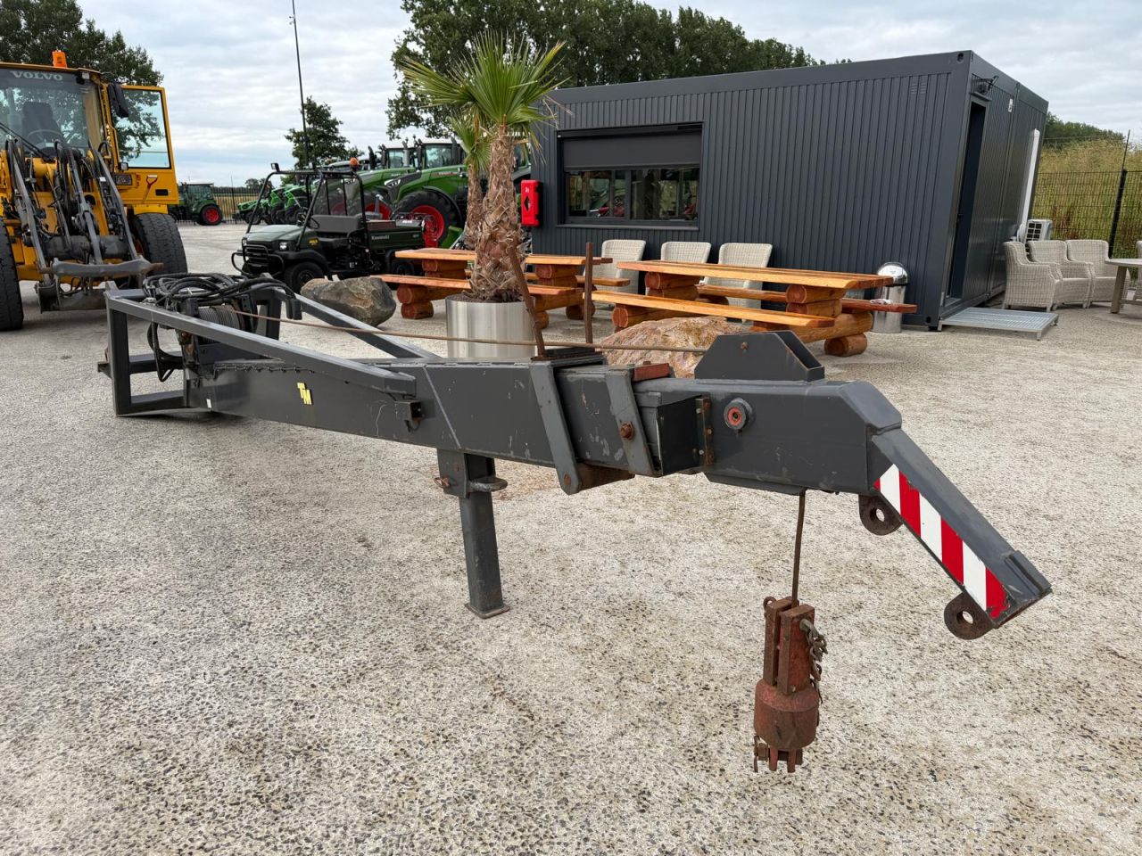 Telescoopmast / jib shovel + Lier