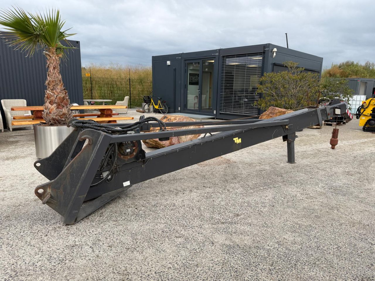 Telescoopmast / jib shovel + Lier