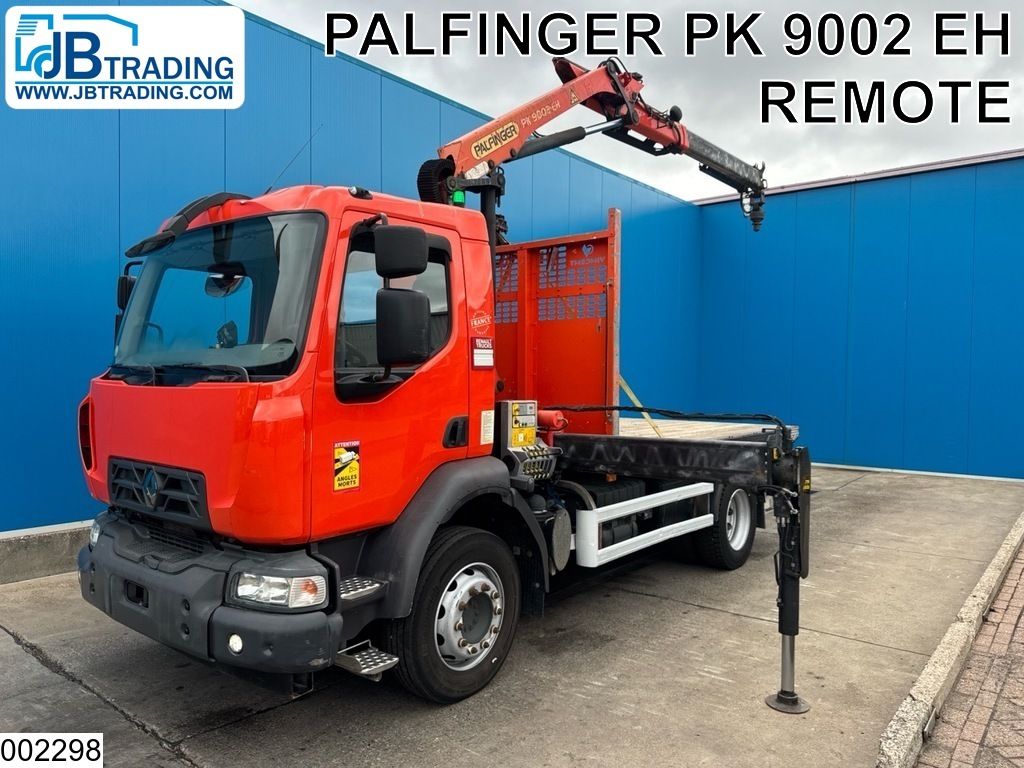 Renault D 16 210 EURO 6, PTO, Palfinger, Remote