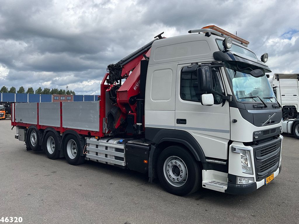 Volvo FM 500 Euro 6 HMF 50 Tonmeter laadkraan + Fly-Jib! Just 173.280 km!