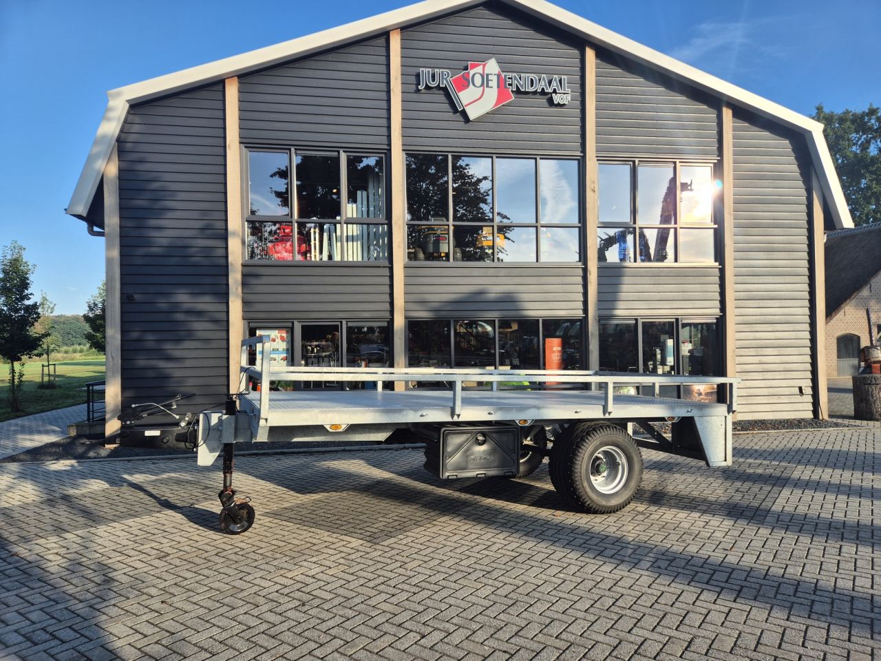 Gebruikte Mussche aanhanger met laadvermogen 6 ton