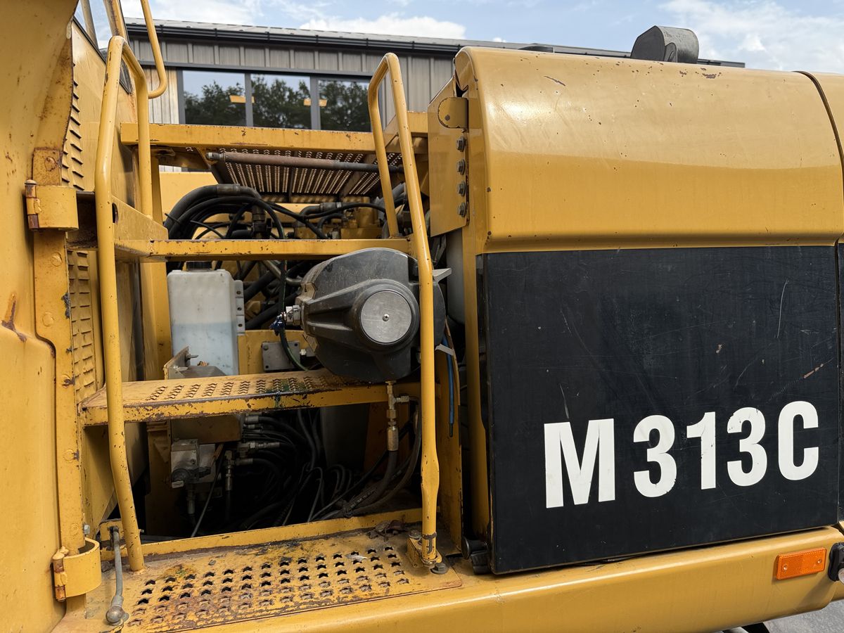 Gebruikte CATERPILLAR M313D mobiele kraan met airco
