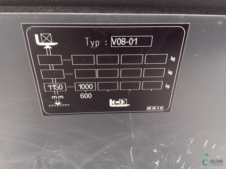 Stapelaars Elektrisch Linde V08-01 (1110) 2013