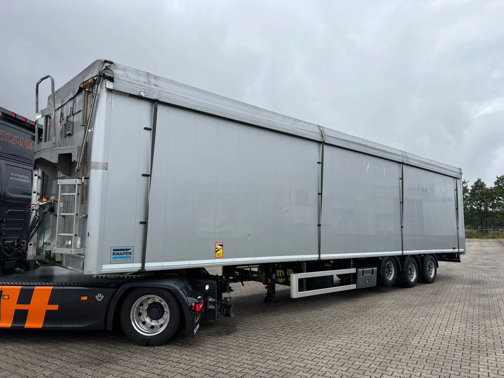 Knapen Trailers K100 96m3 Liftas Cargo Floor 10MM 2.5 year old! Metallic APK 10-2026