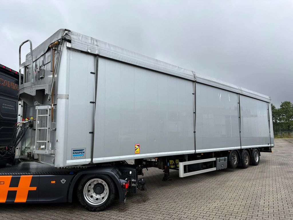 Knapen Trailers K100 96m3 Liftas Cargo Floor 10MM 2.5 year old! Metallic APK 10-2026