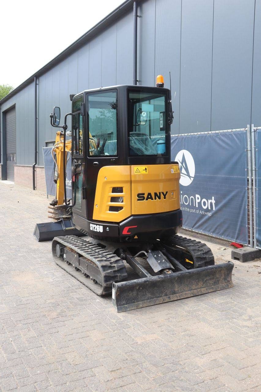 Minigraver Sany SY26U Diesel 15.2kW 2024