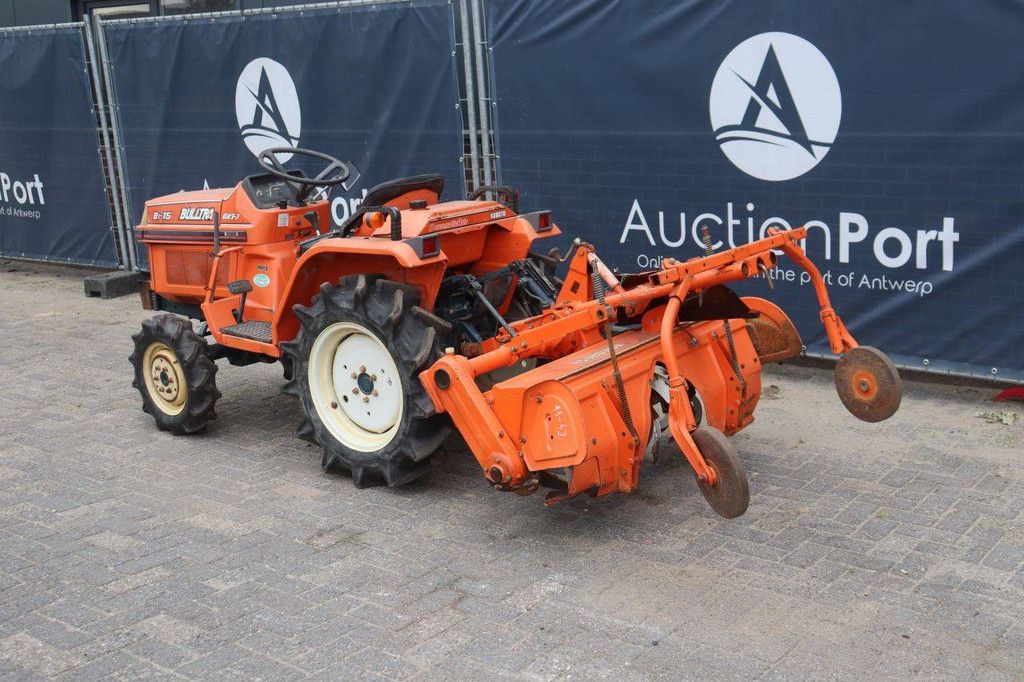 Mini tractor Kubota Bulltra B1-15 Diesel 15HP with cultivator