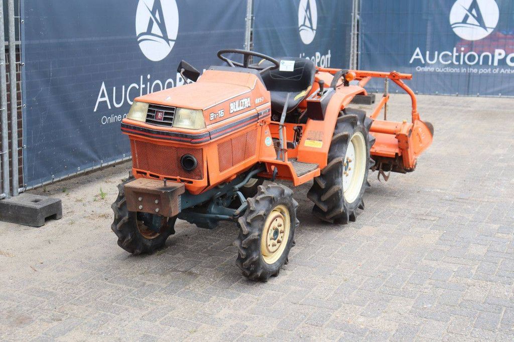 Mini tractor Kubota Bulltra B1-15 Diesel 15HP with cultivator