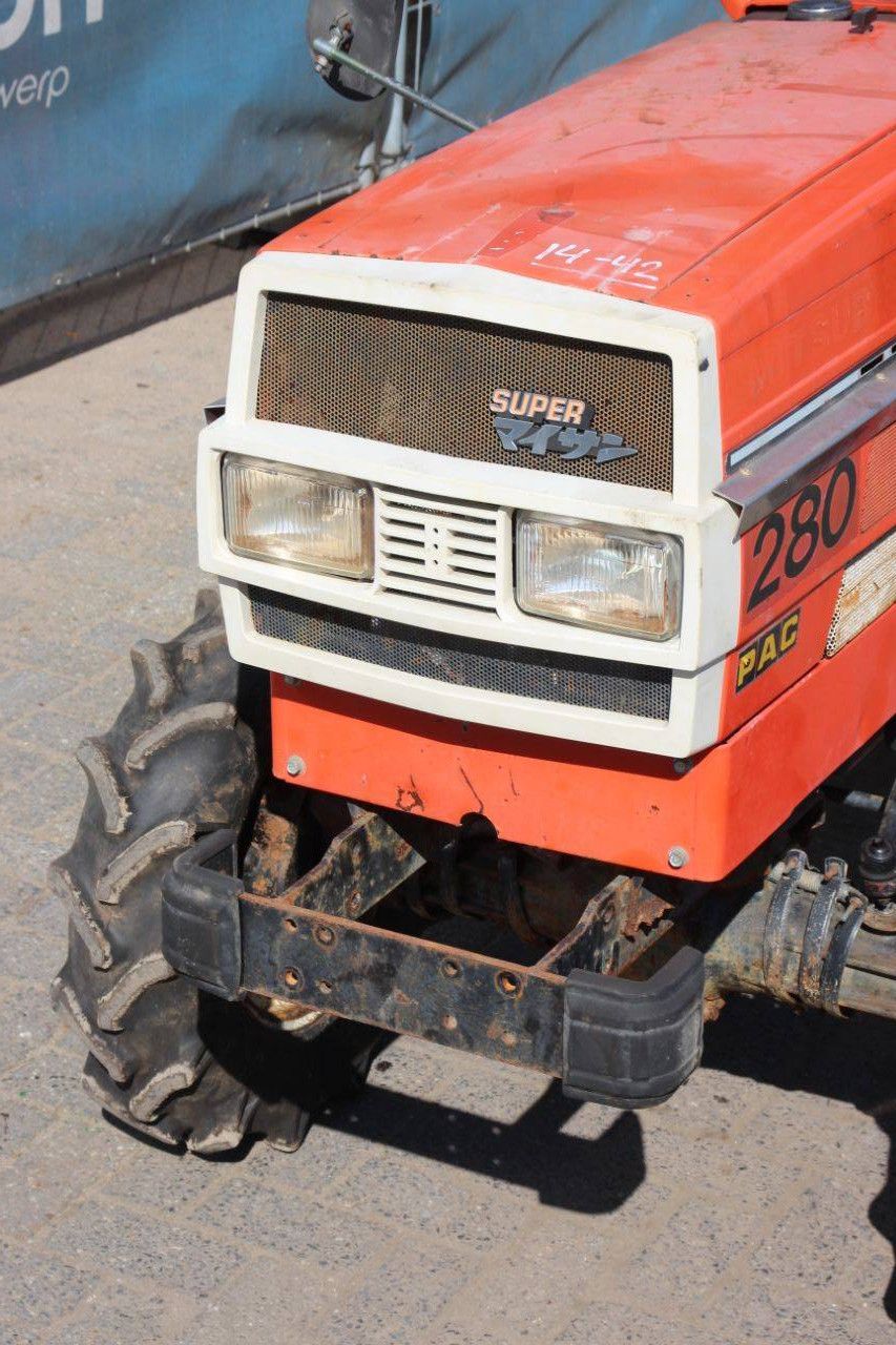 Minitractor Mitsubishi MTE2000D Diesel 20pk