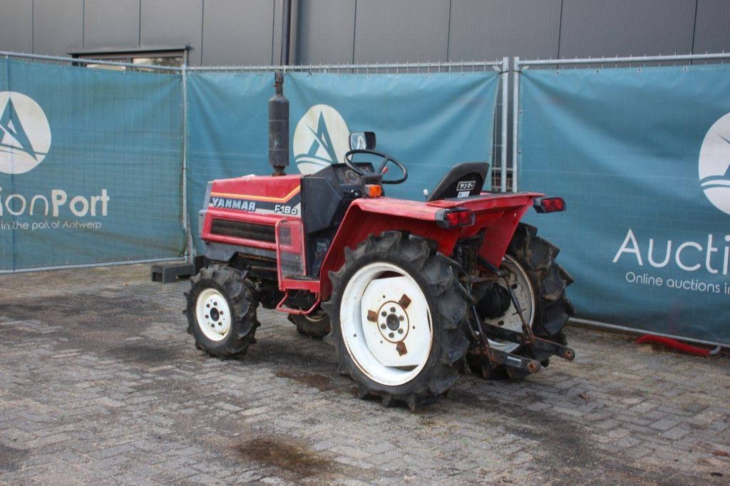Minitractor Yanmar F18D Diesel 18pk