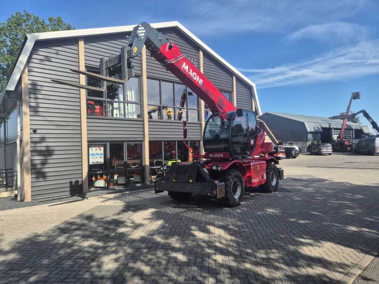 Gebruikte Magni RTH 6.25 roto verreiker met hefhoogte 25 m