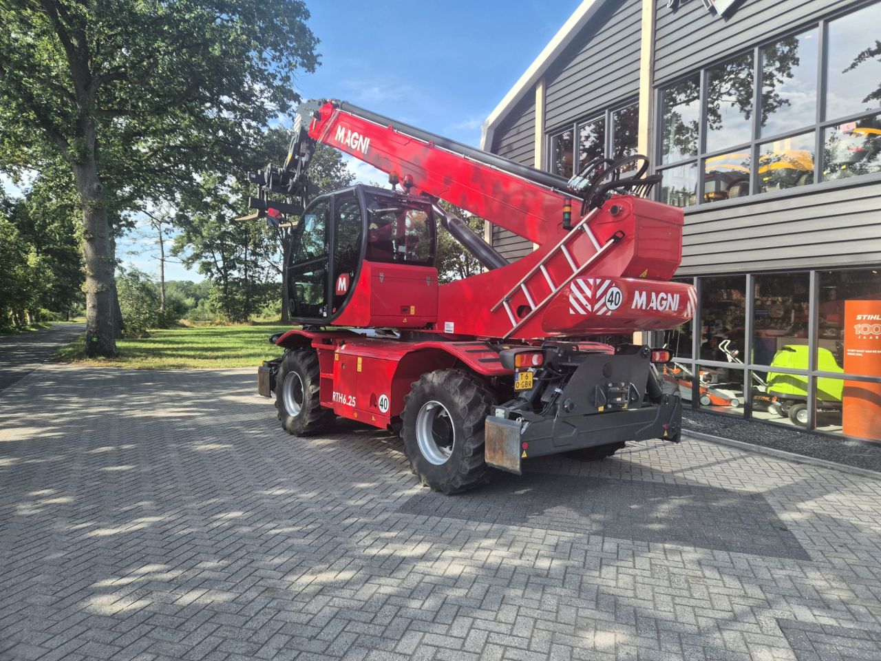 Gebruikte Magni RTH 6.25 roto verreiker met hefhoogte 25 m