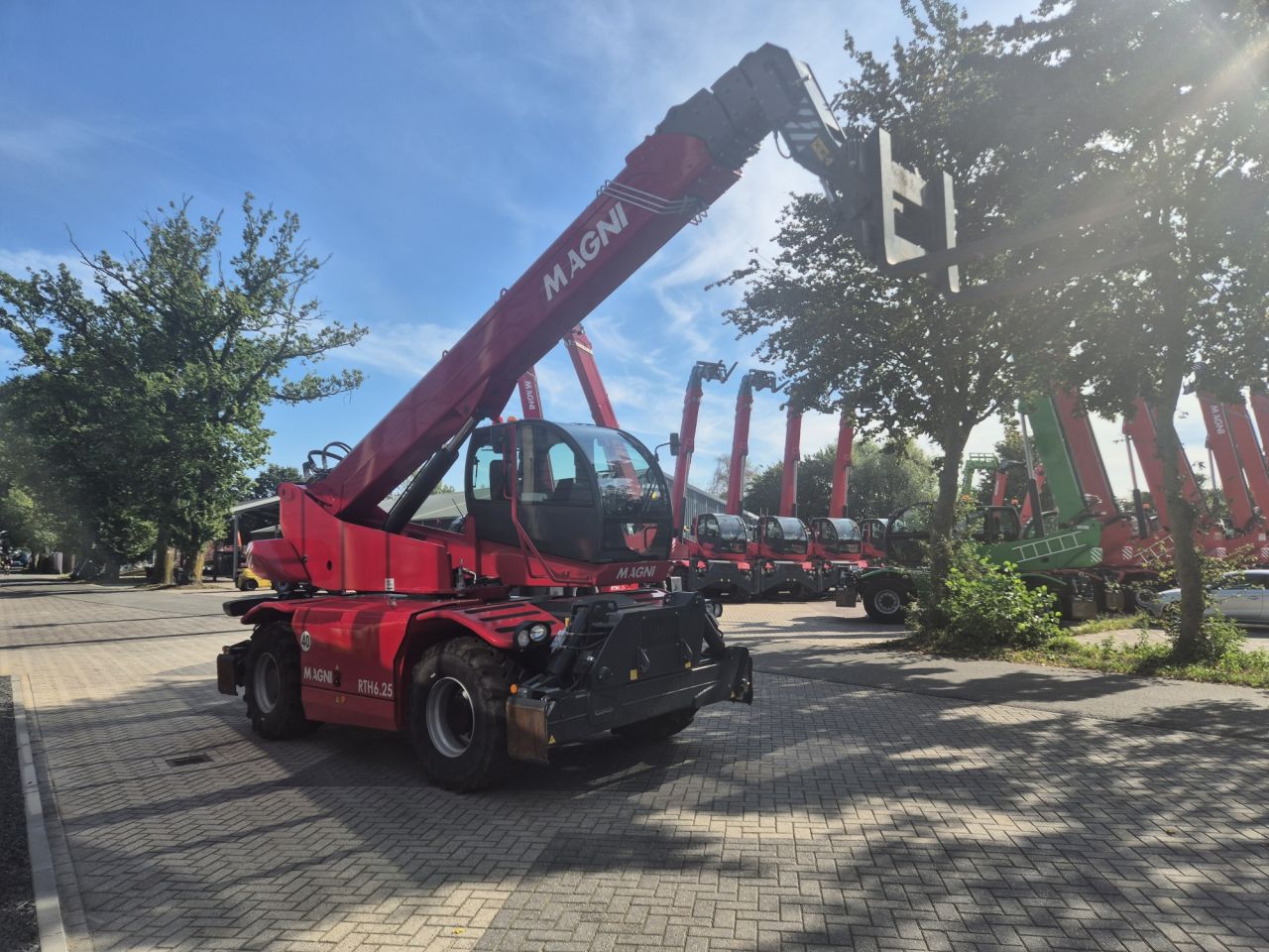 Gebruikte Magni RTH 6.25 roto verreiker met hefhoogte 25 m